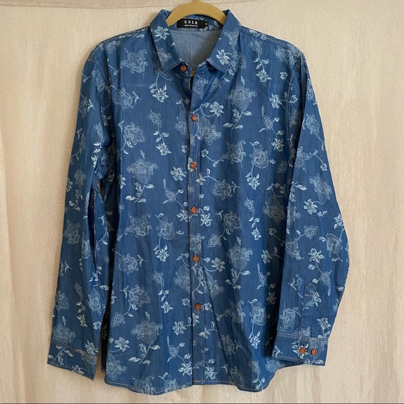 SSLR Other - SSLR Floral Button Down Shirt